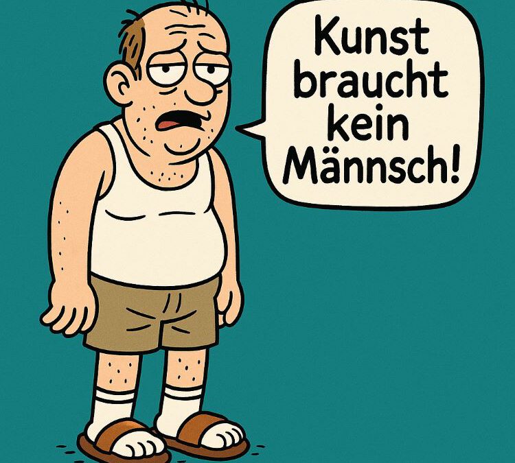 Kunst braucht kein Männsch!
