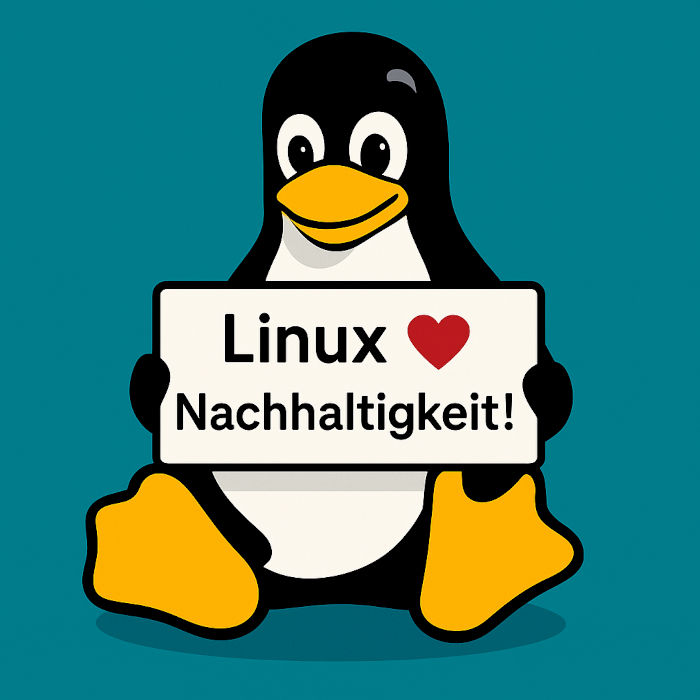 linux_nachhaltig Linux liebt Nachhaltigkeit